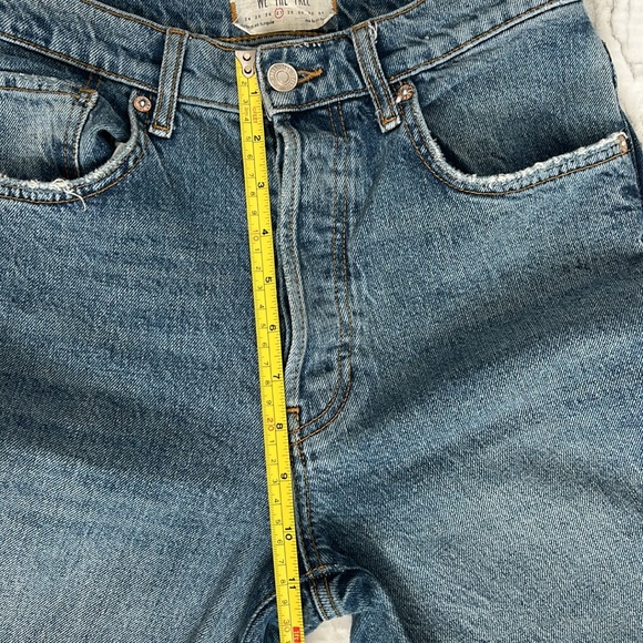 Free People We The Free | size 27 distressed skinny jeans high rise 5 button fly - Picture 15 of 16